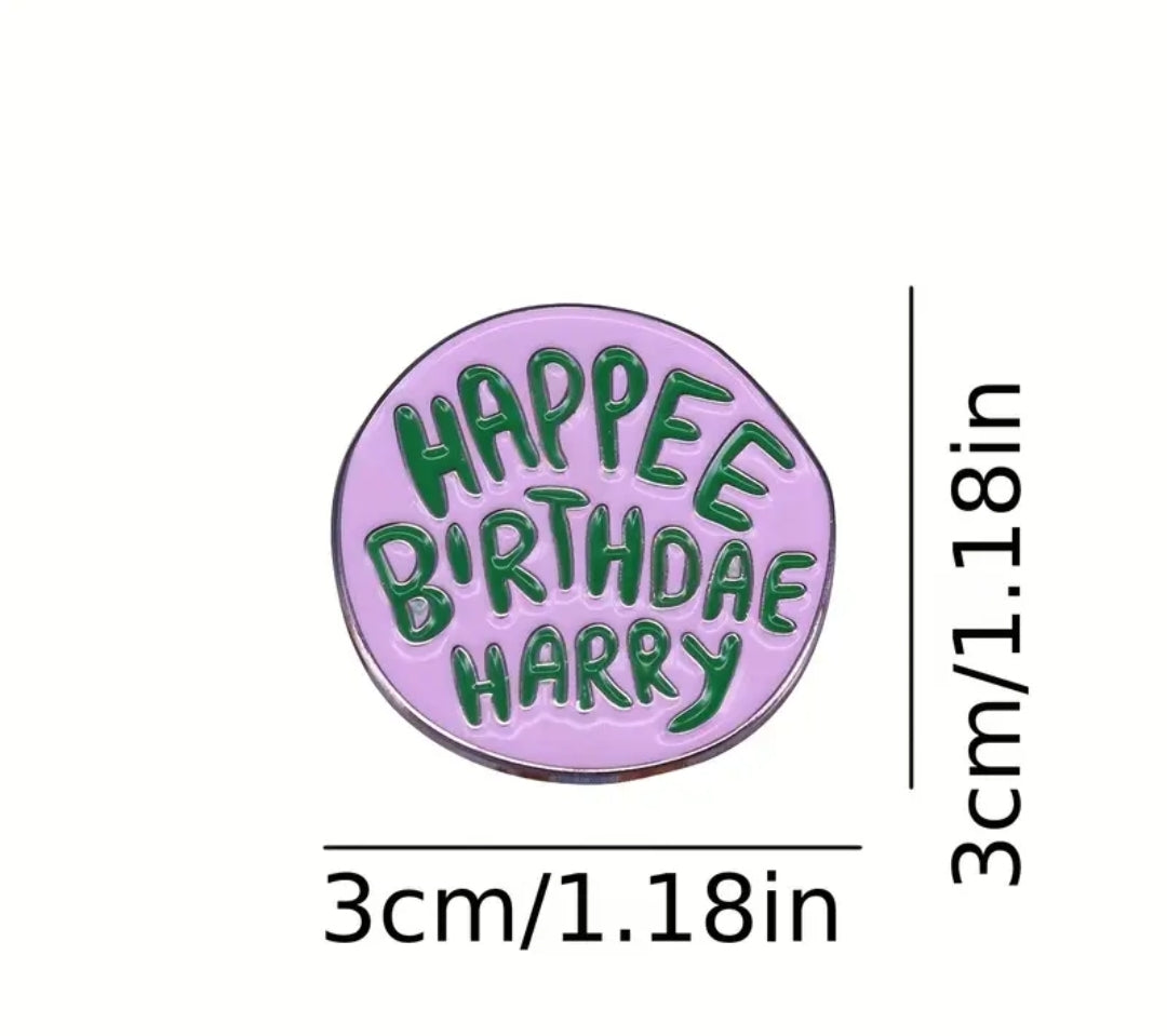 Happy Birthday Pin