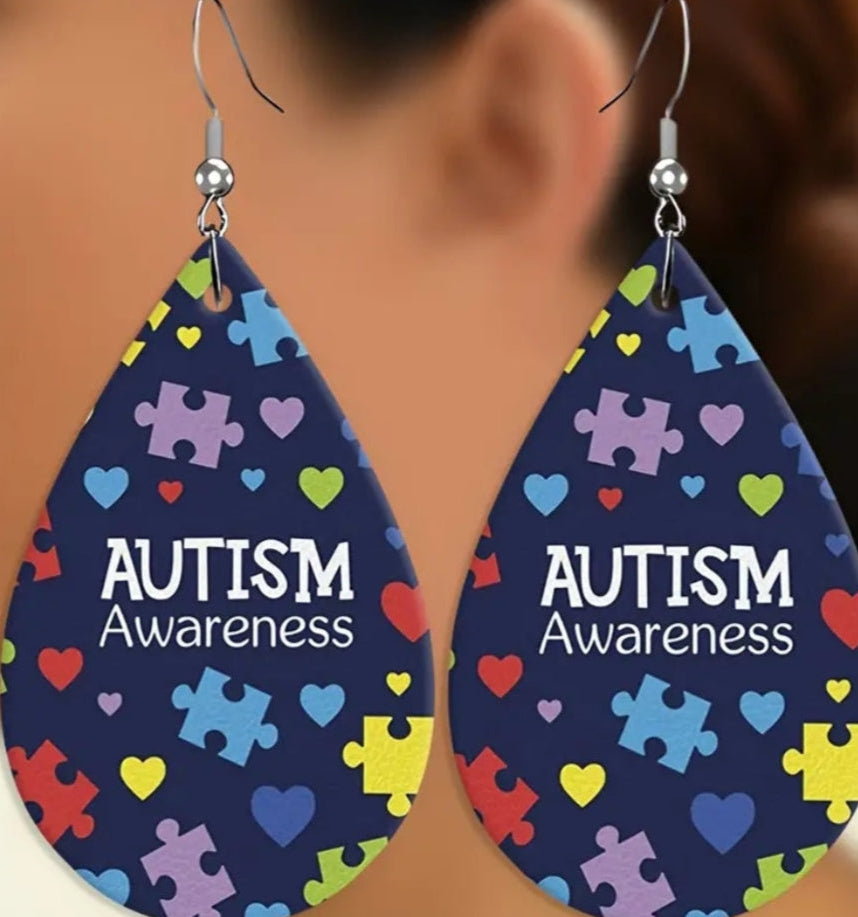 Autism Awareness Earrings