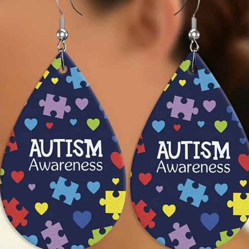 Autism Awareness Earrings