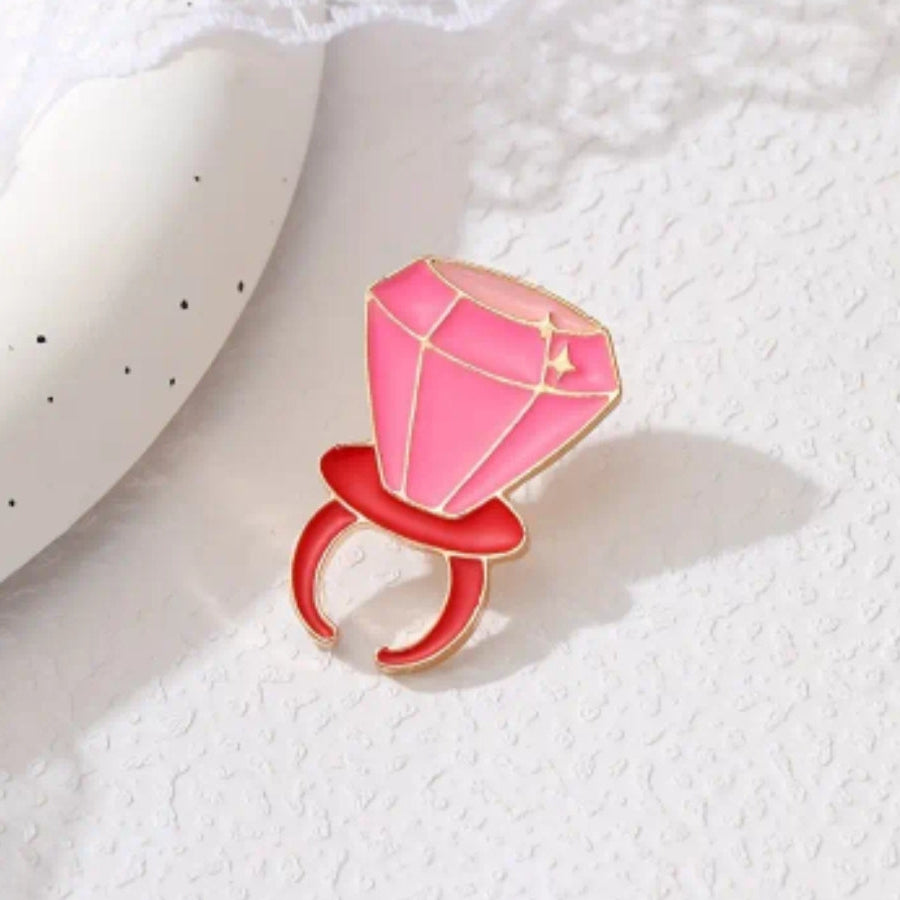 Cartoon Ring Shaped Pin