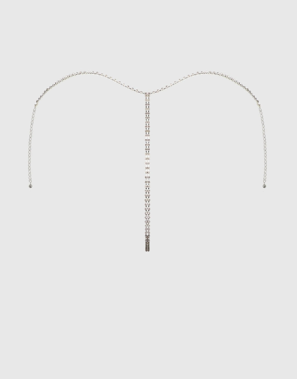 Chainmail Rhinestone Thong