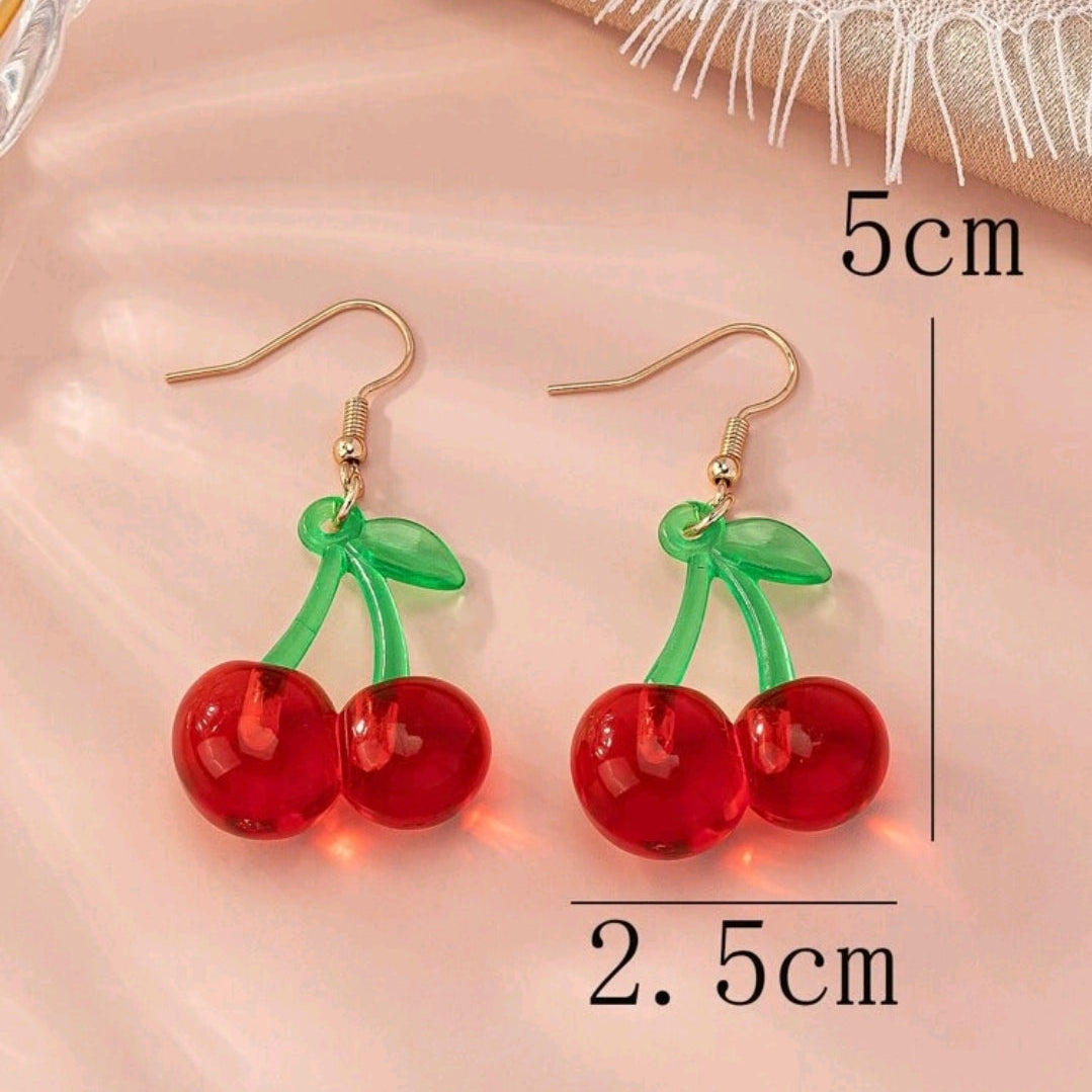 Cherry Shaped Earrings