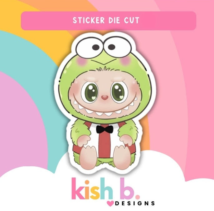 Frog Monster Sticker
