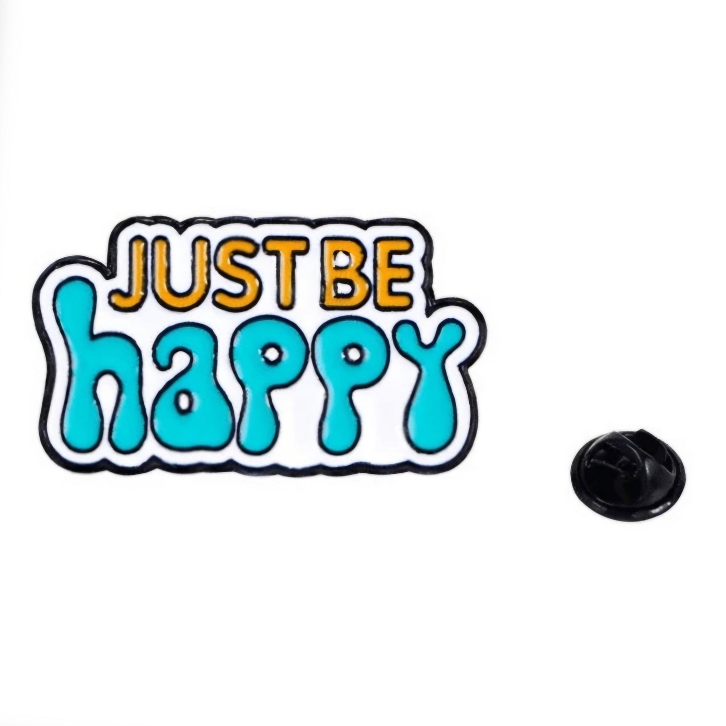 Just Be Happy Pin