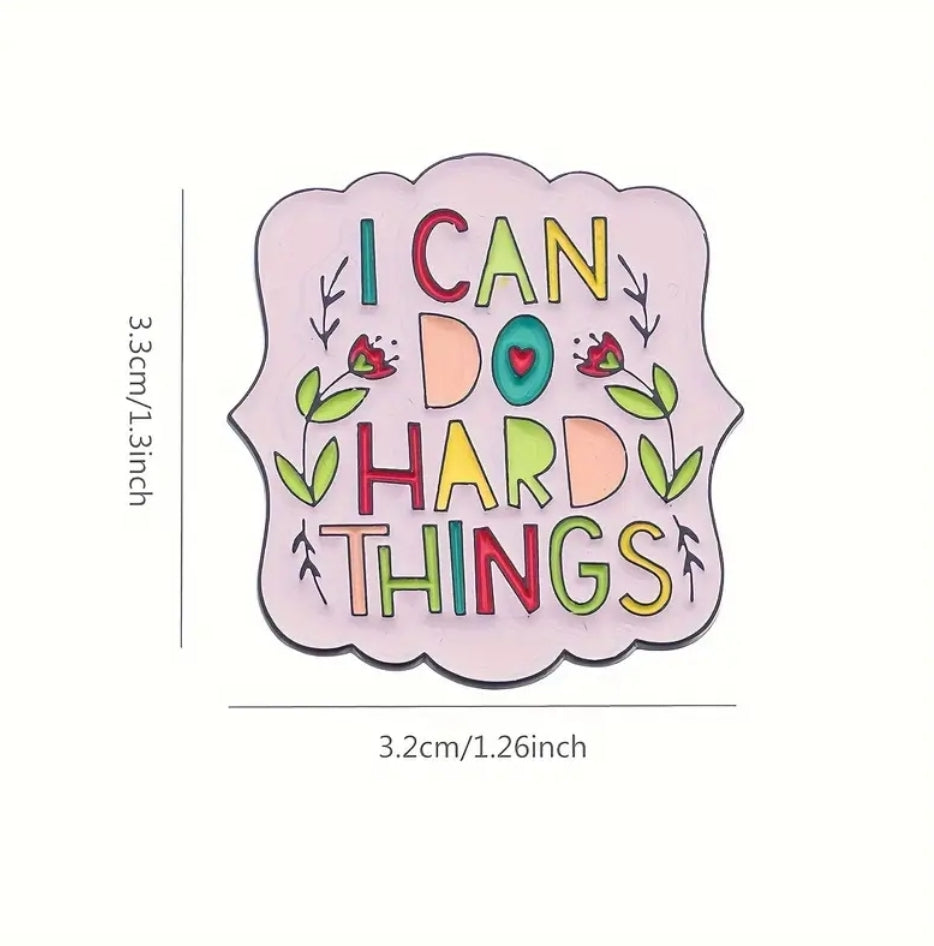 I Can Do Hard Things Pin