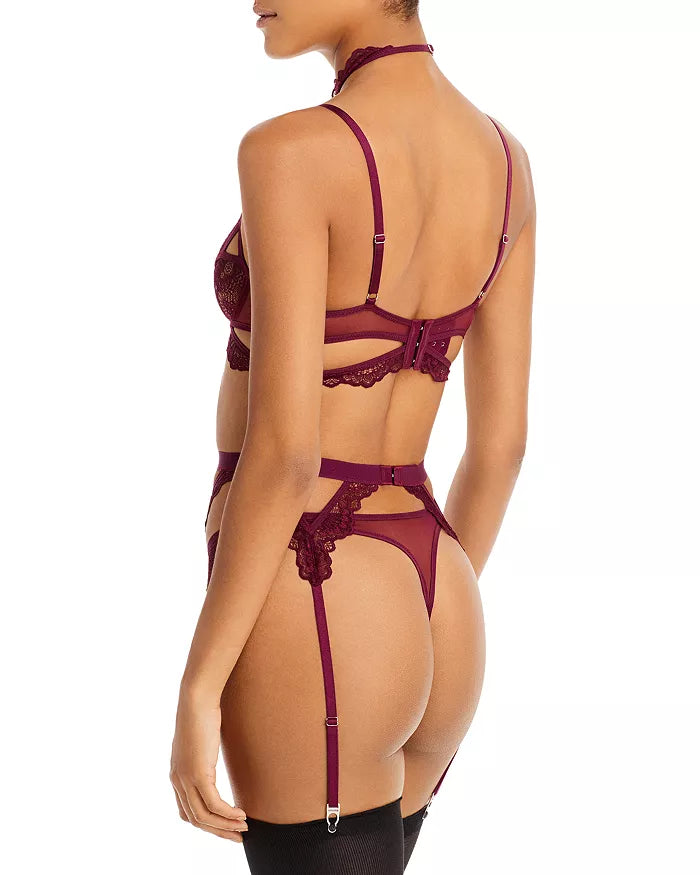 Liga Kane Thistle & Spire con gargantilla (arnés)-Cereza