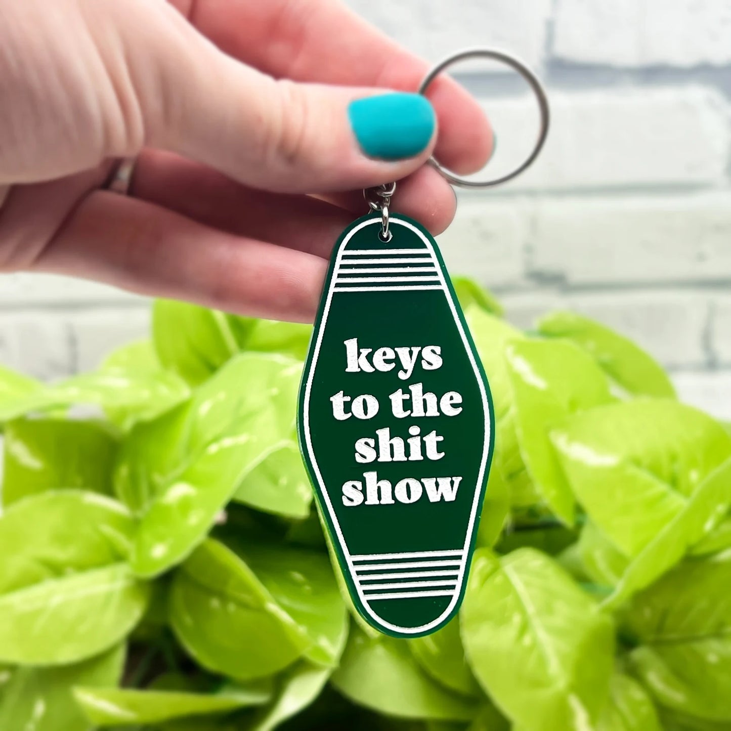 Keys to the Shit Show Keychain