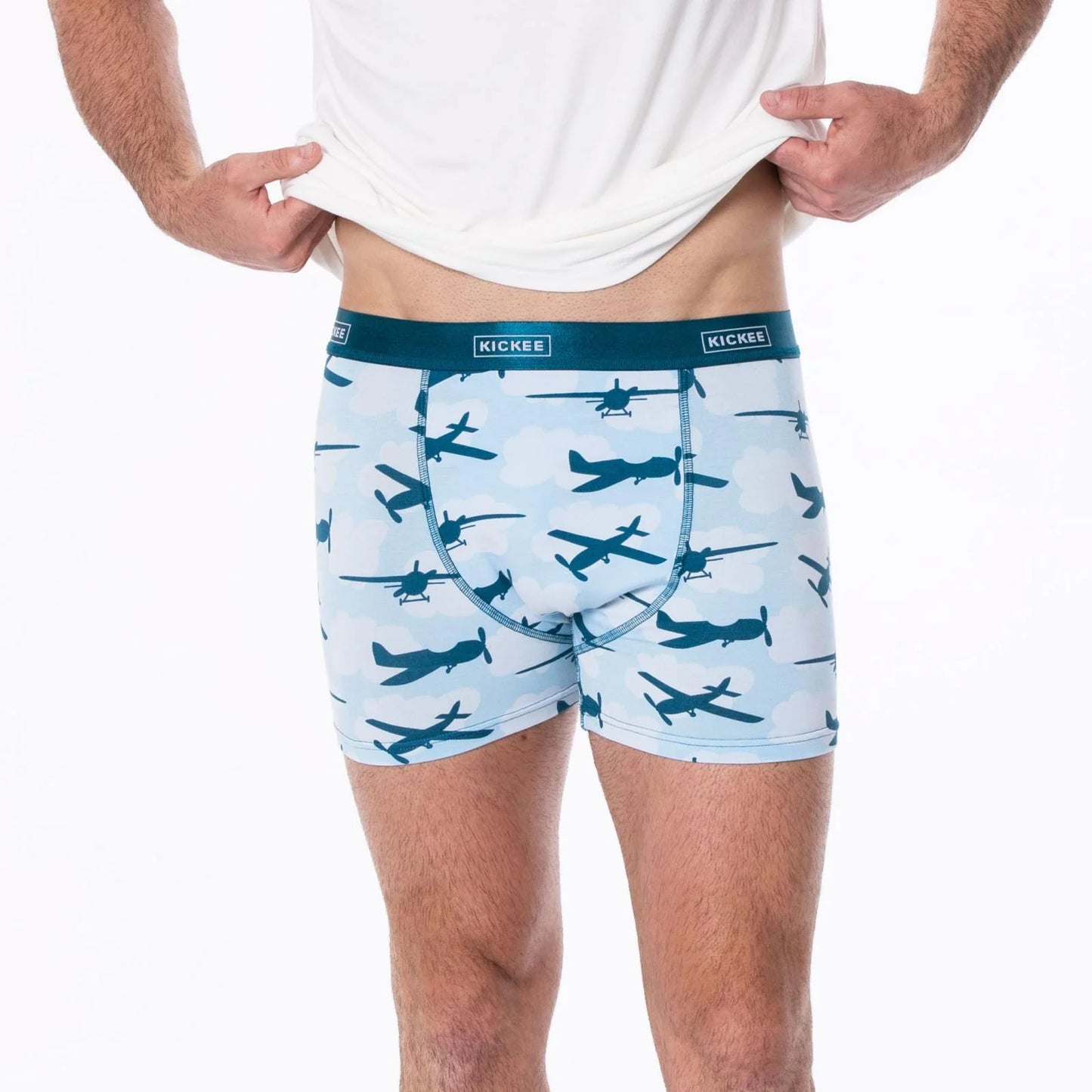 KicKee Men's Boxer Briefs-Planes