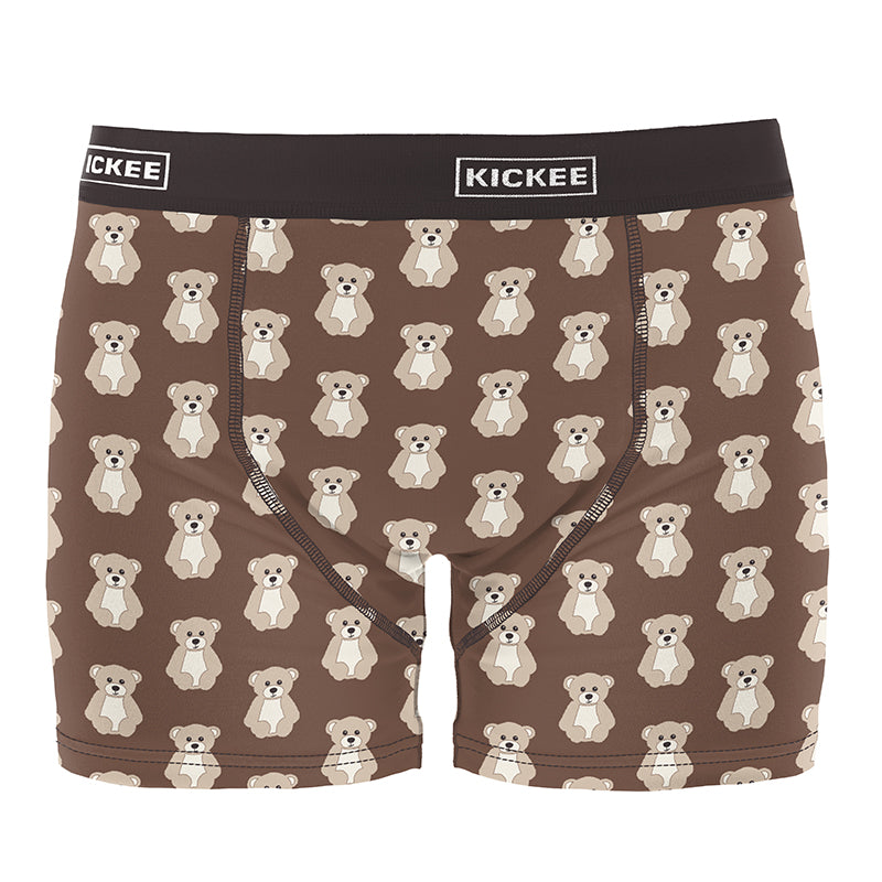 KicKee Men's Boxer Briefs-Teddy Bear