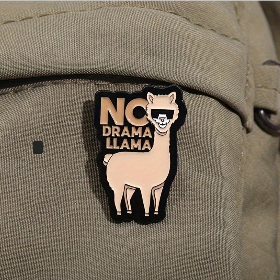 No Drama Llama Pin