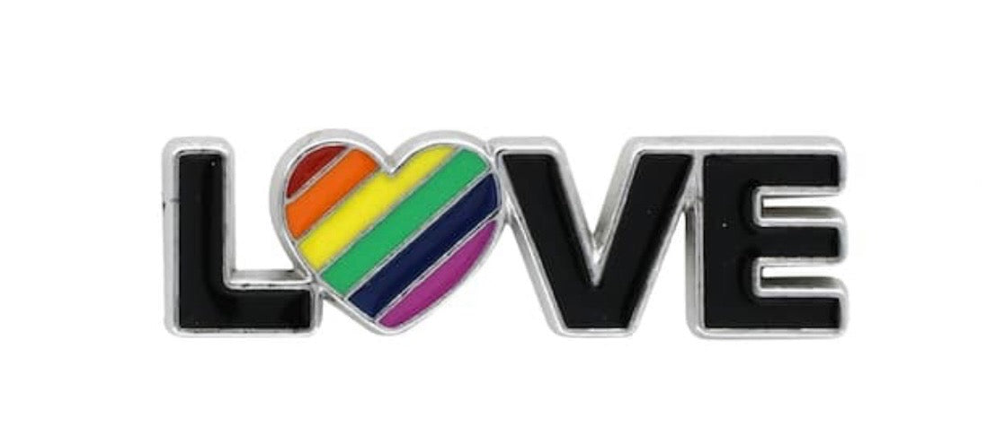 Rainbow Pride Love Pin