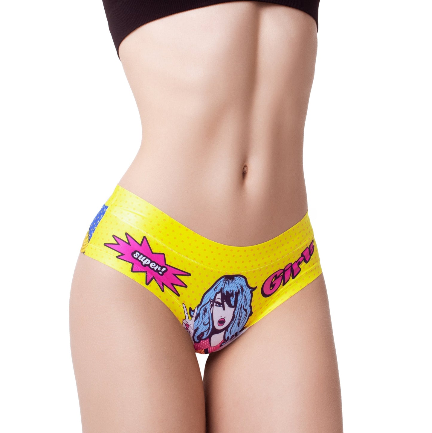 mememe Comic Fans Yellow Panty