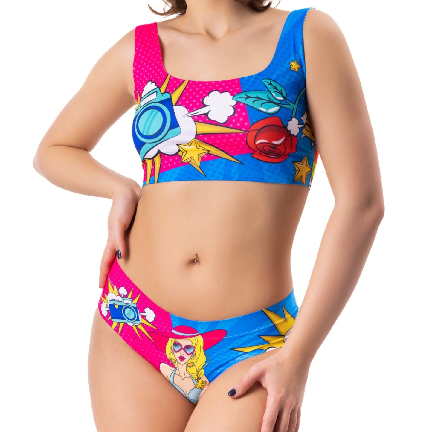 mememe Crop Top Curious