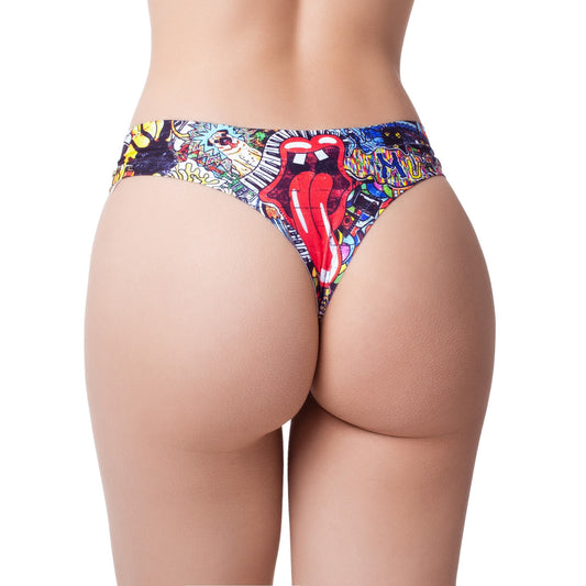 mememe Psychotropic Trash Thong