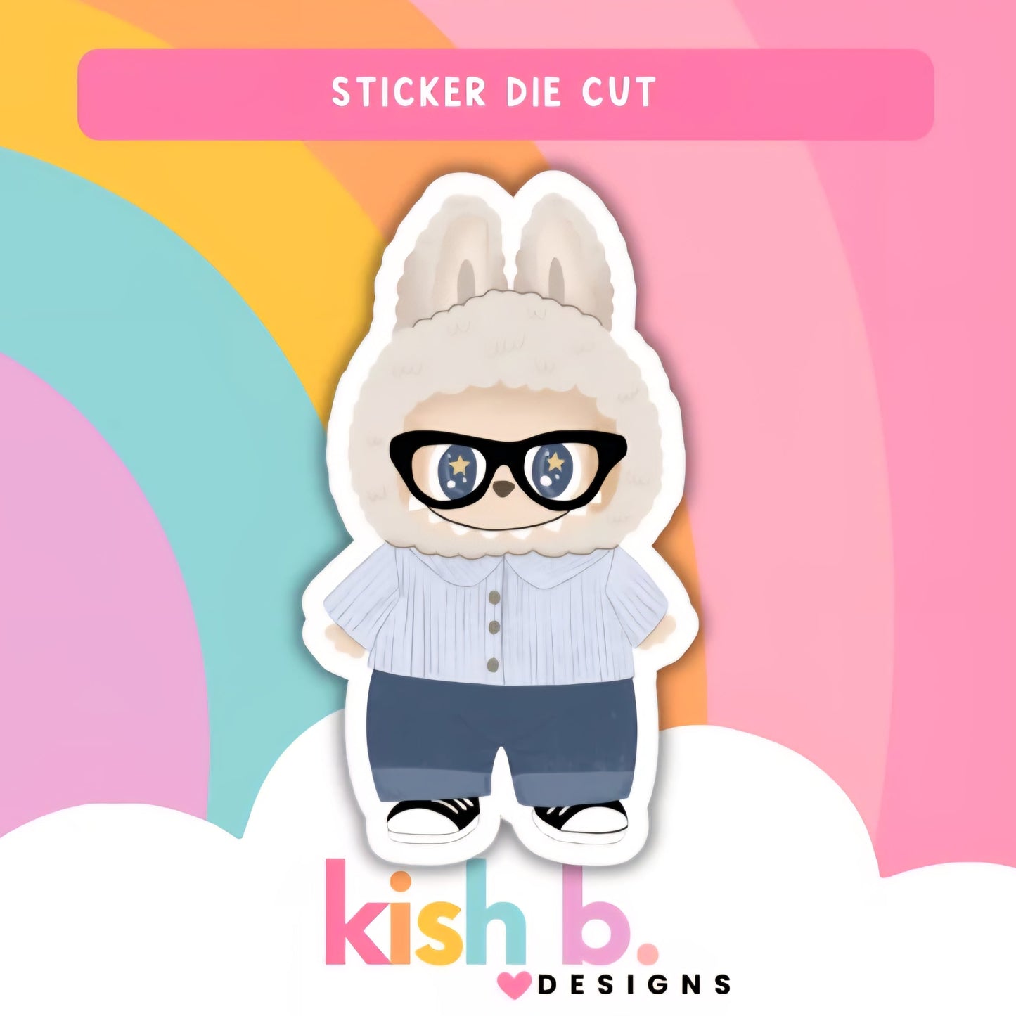 Nerd Monster Sticker