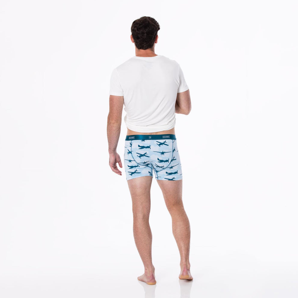KicKee Men's Boxer Briefs-Planes