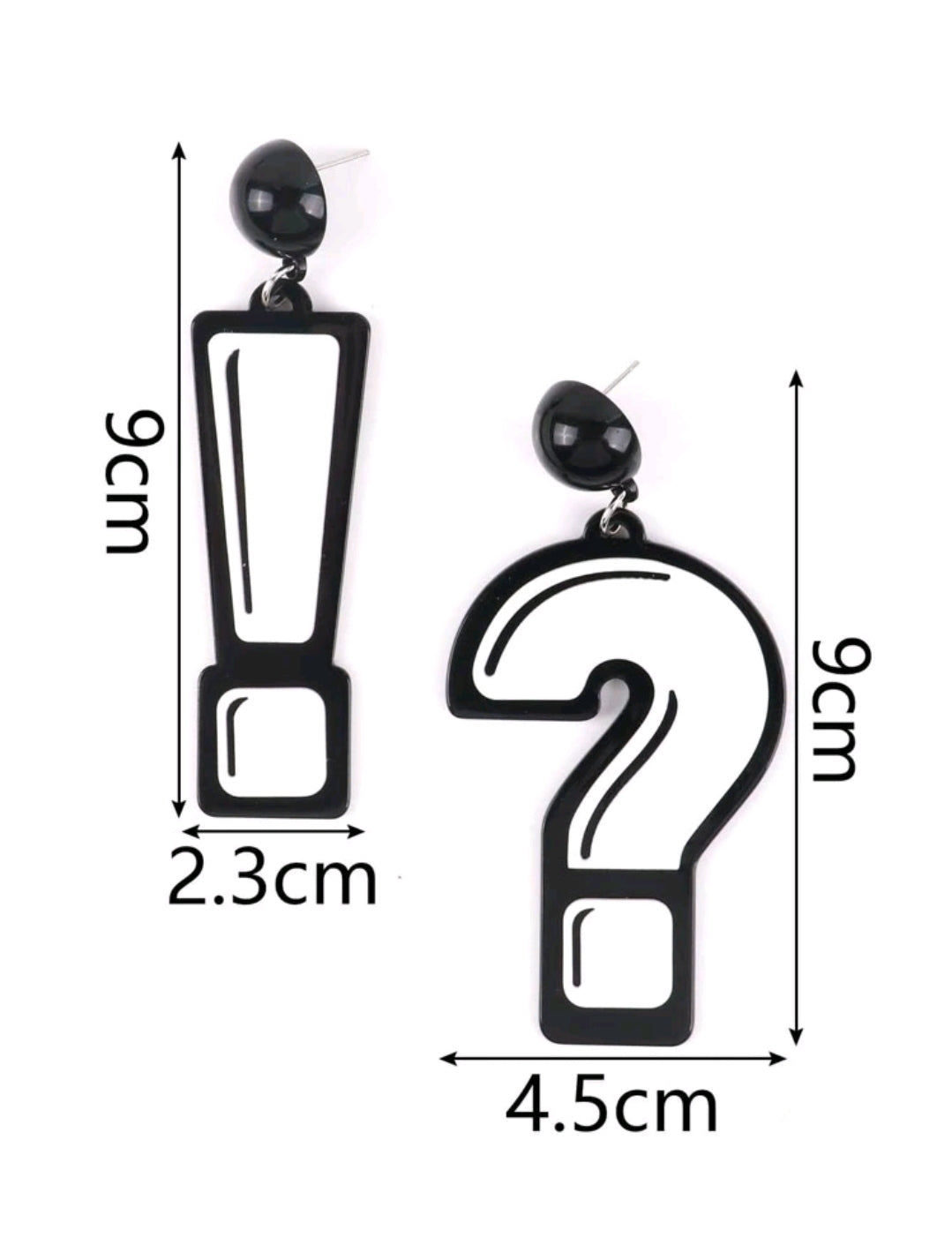 Punctuation Mark Earrings