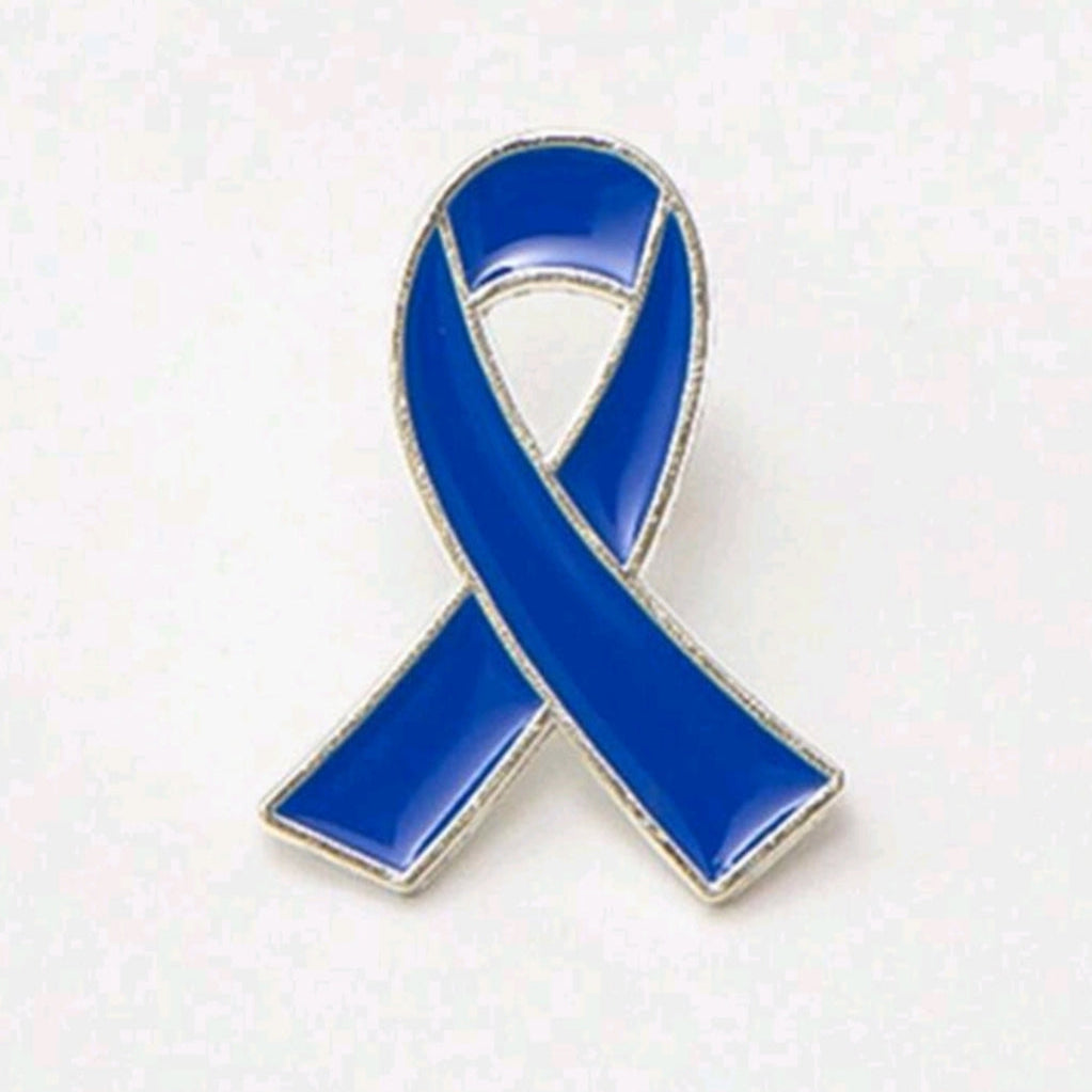 Colon Cancer Awareness Ribbon Pin