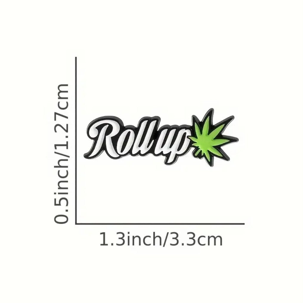 Rollup Marijuana Pin