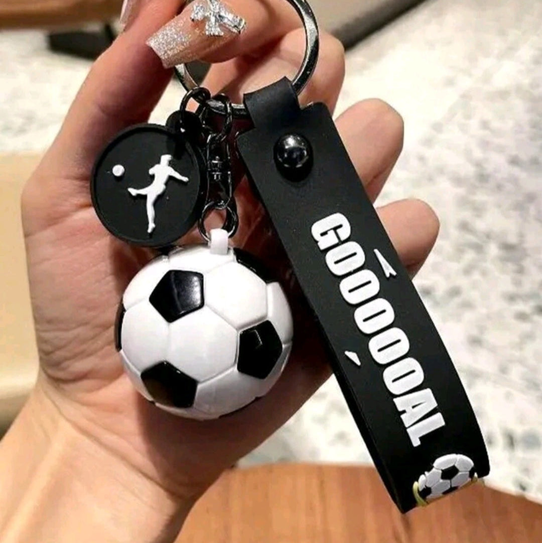 Soccer Ball Keychain