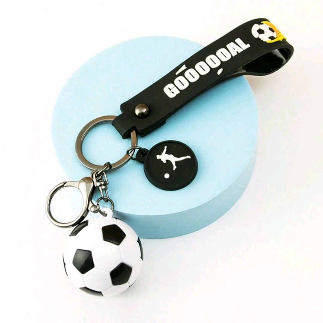 Soccer Ball Keychain