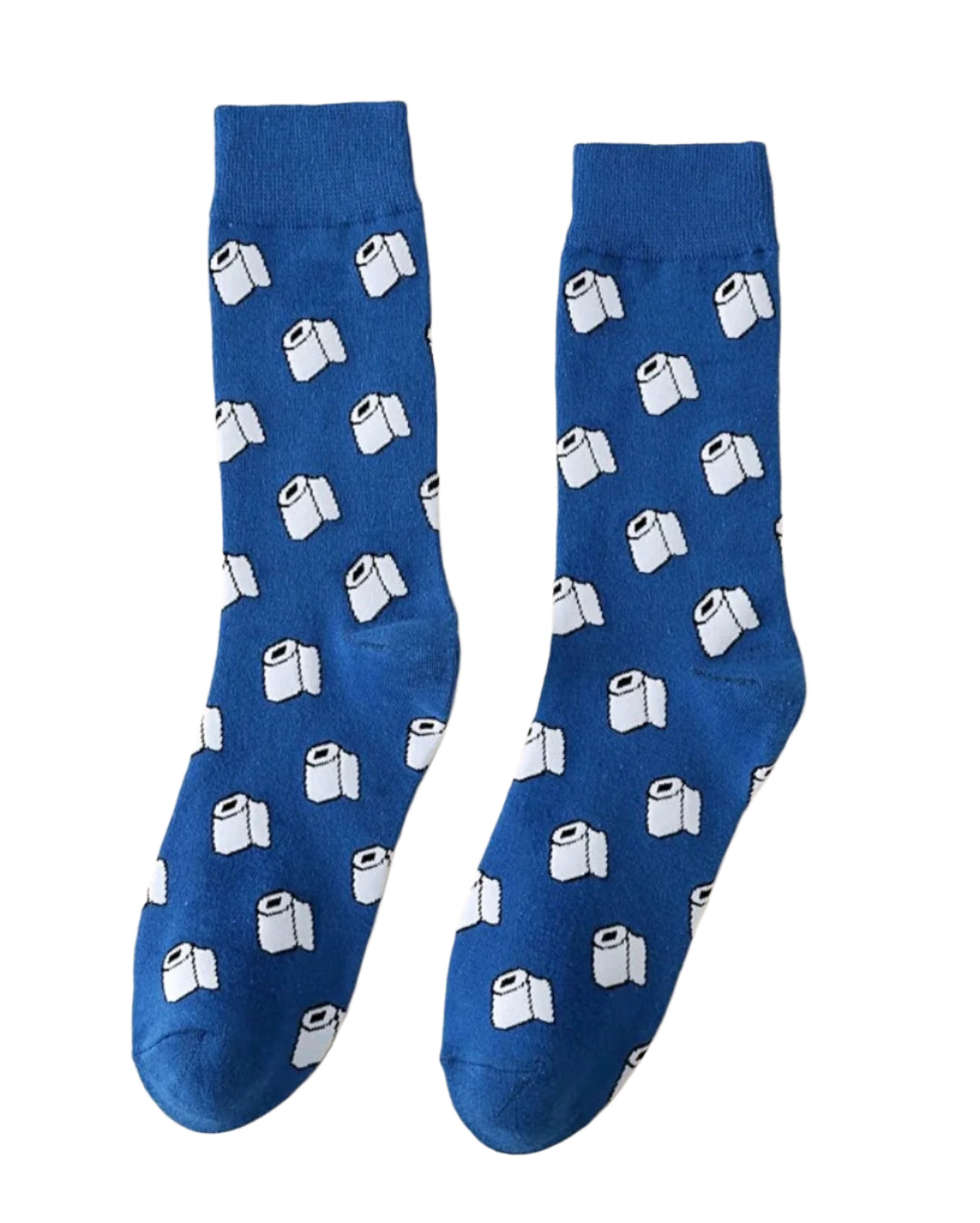 Toilet Paper Crew Socks