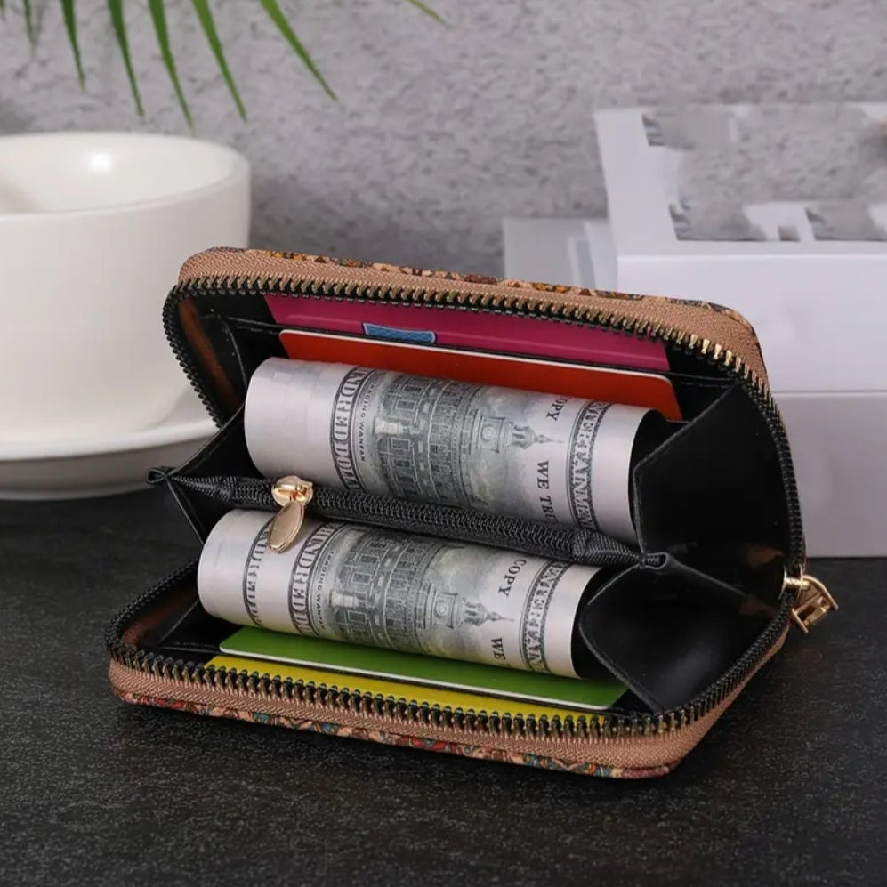 Boho Pattern Mini Wallet