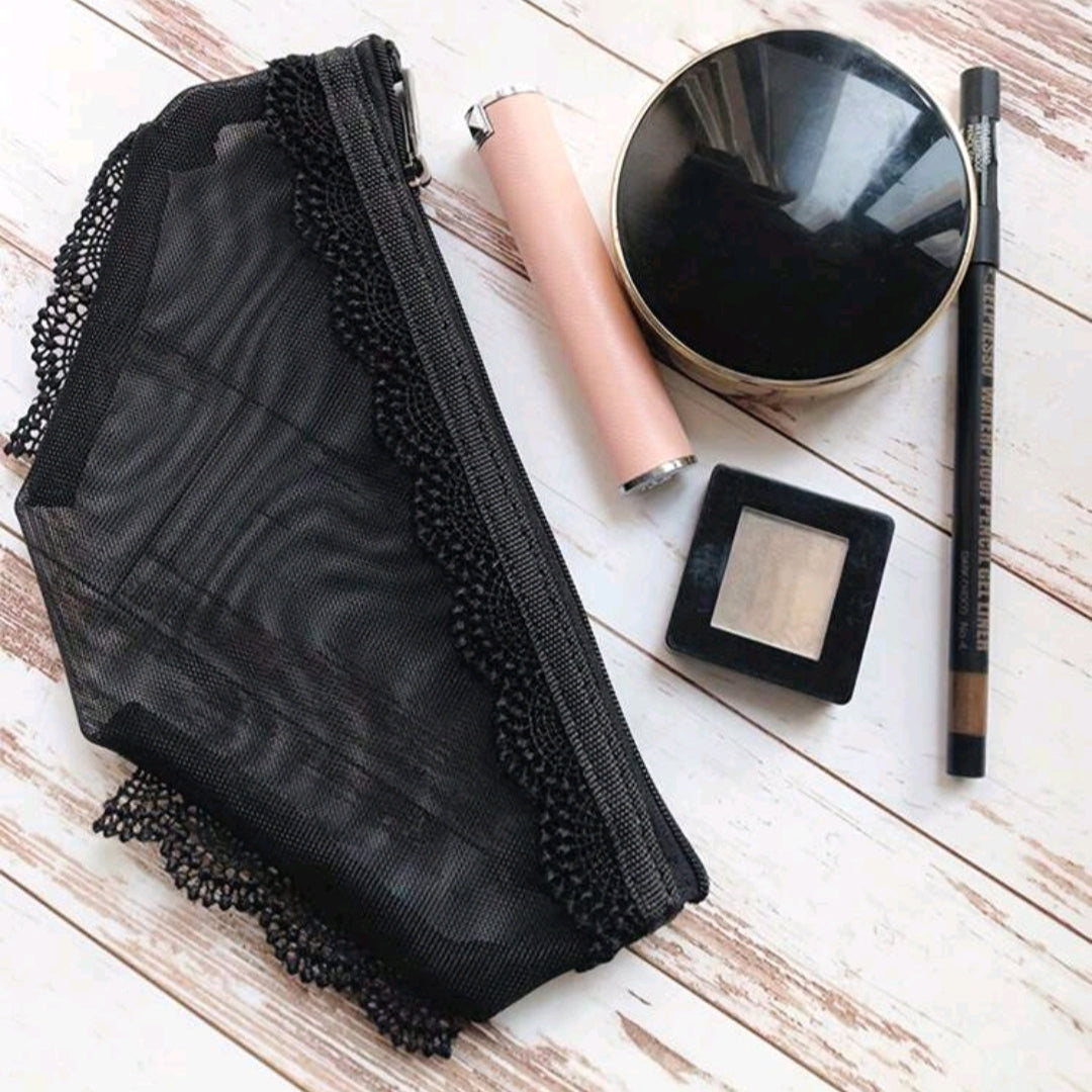Mesh and Lace Underwear Shaped Bag