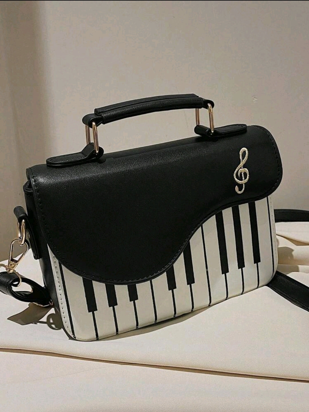 Mini Piano Key Novelty Bag