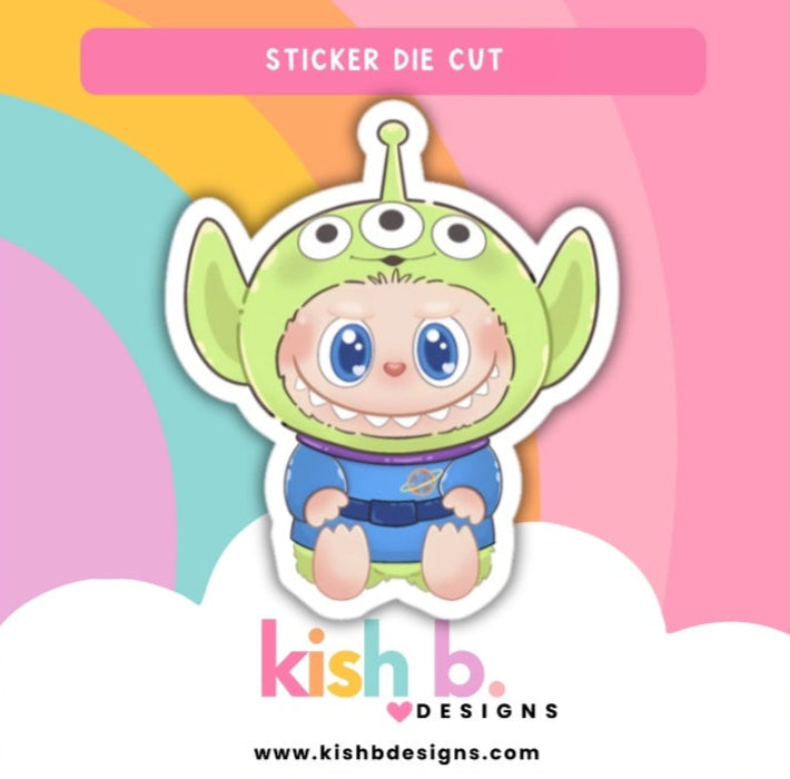 Alien Monster Sticker