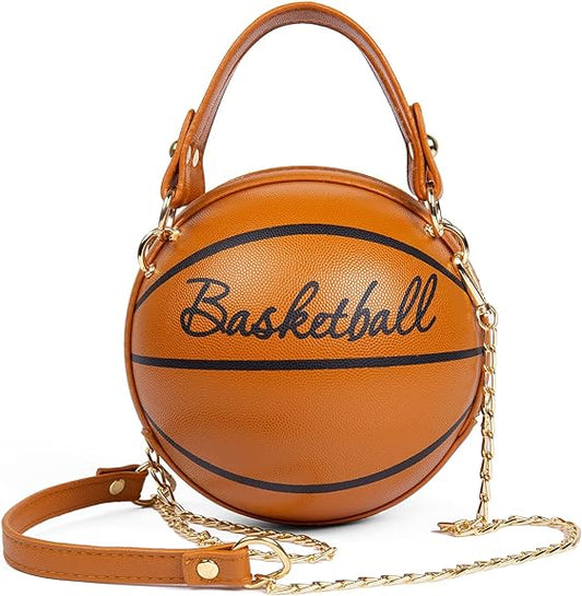 Basketball Novelty Bag-Brown