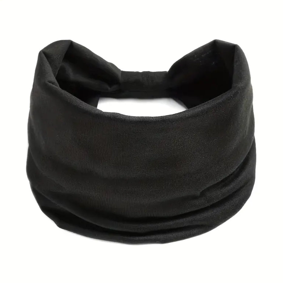 Boho Knot Headband-Black