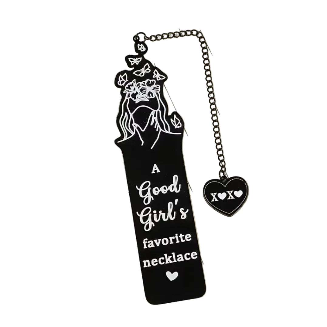 A Good Girl's Favorite Necklace Bookmarker