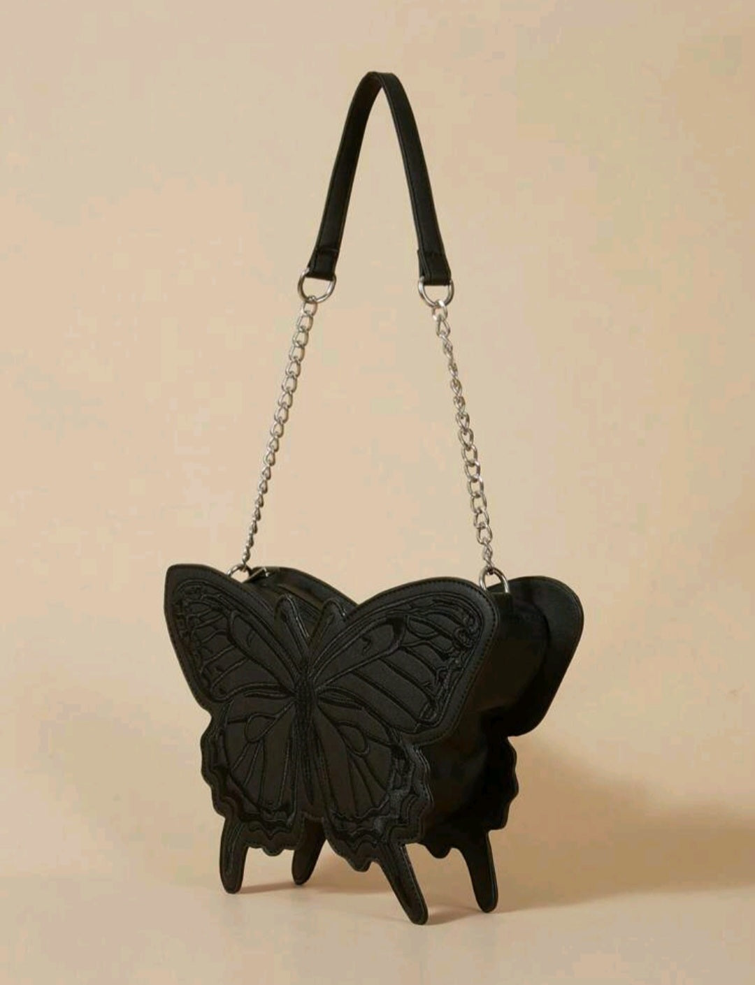 Academia Butterfly Novelty Bag-Black