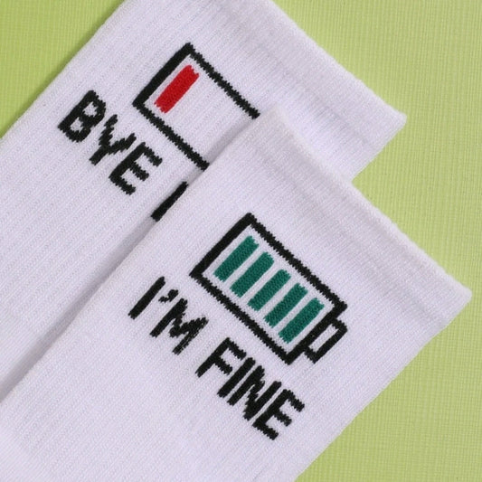 Bye Bye I'm Fine Socks