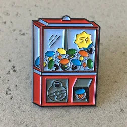 Candy Vending Machine Pin