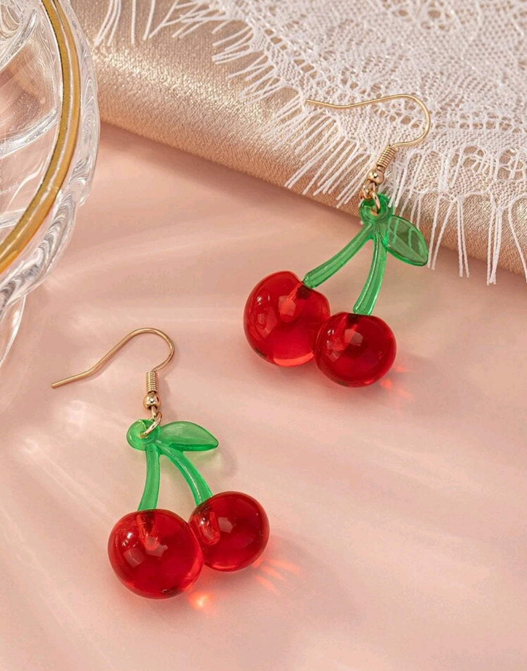 Cherry Shaped Earrings