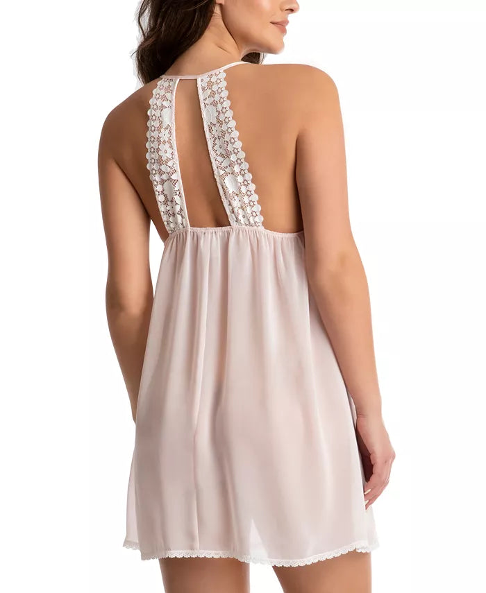 Linea Donatella Chiffon Chemise-Pink Rose