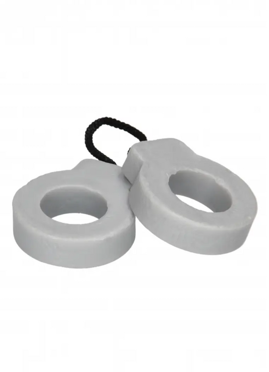Handcuff Shaped Grey Cuff Bar Soap