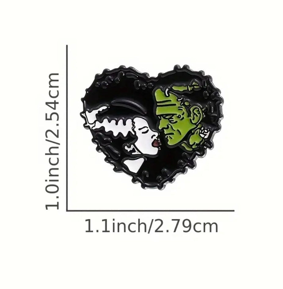 Horror Couple  Pin