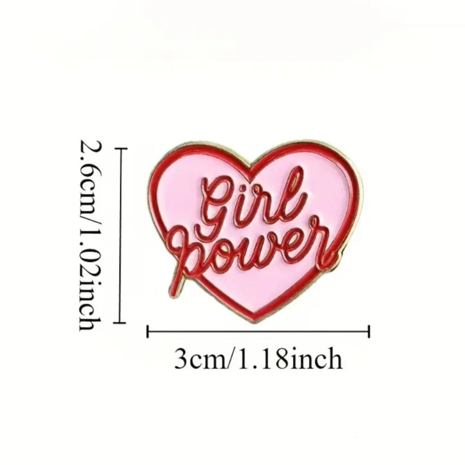 Girl Power Pin