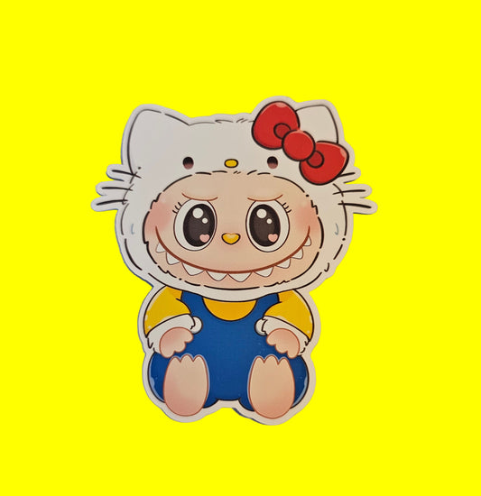 Hello Monster Sticker