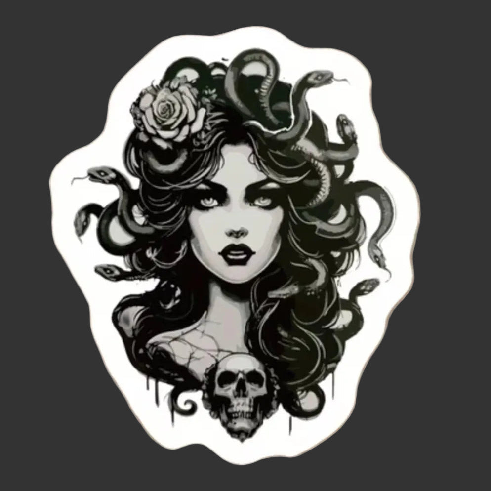Medusa Gothic Sticker