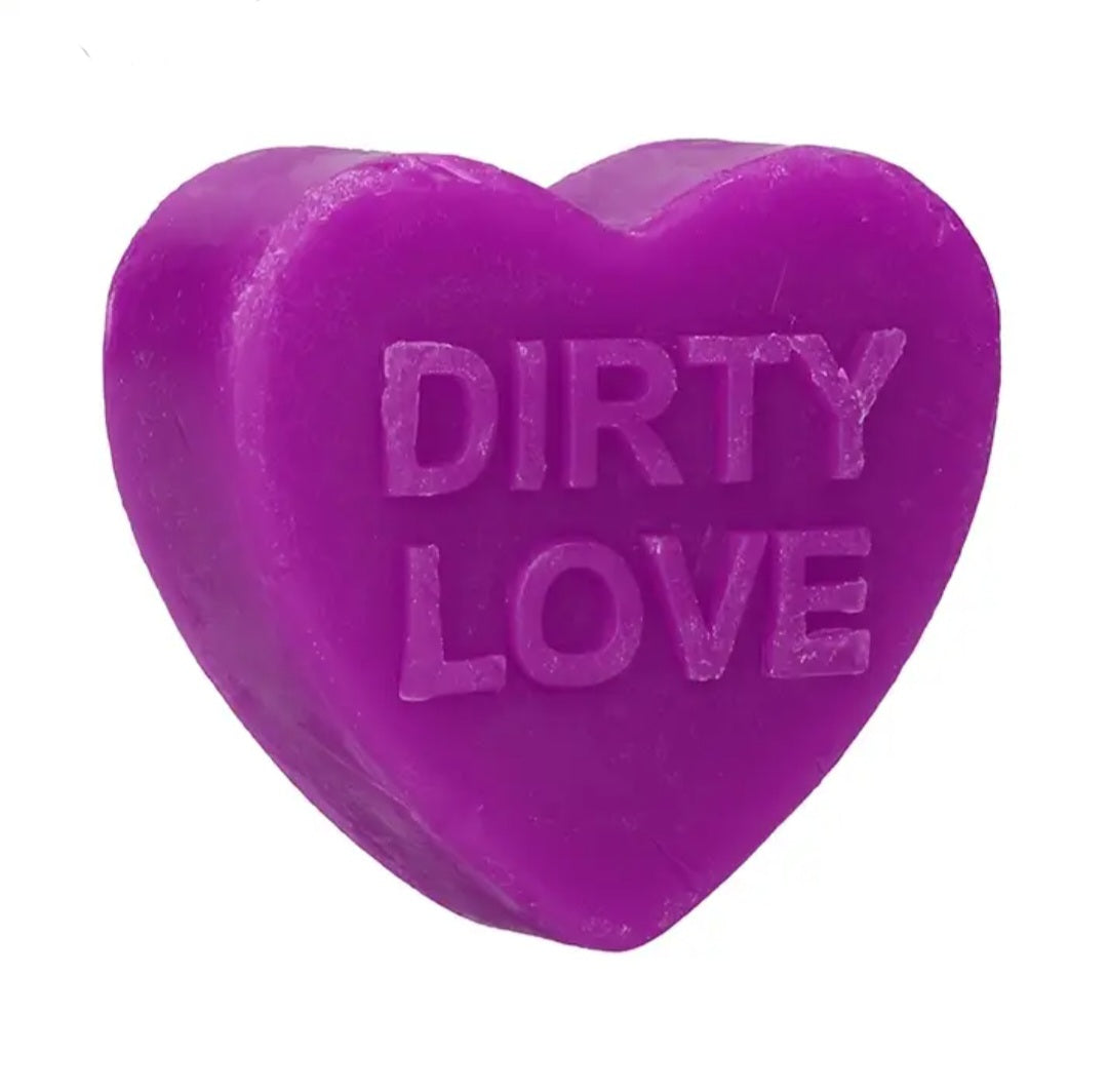Dirty Love Heart Shaped Soap-Lavender Scented