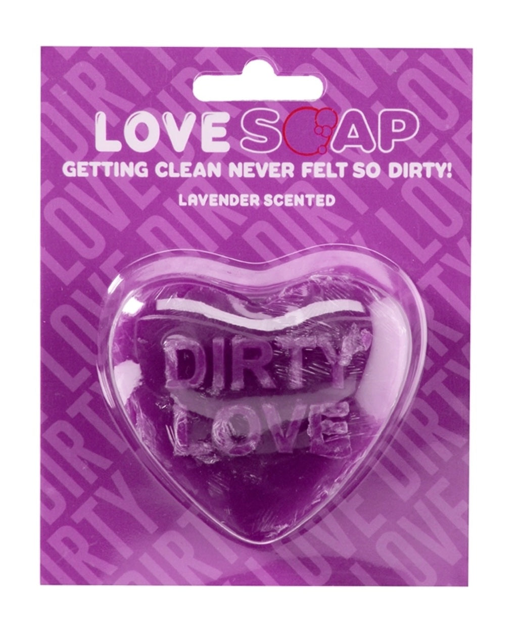 Dirty Love Heart Shaped Soap-Lavender Scented