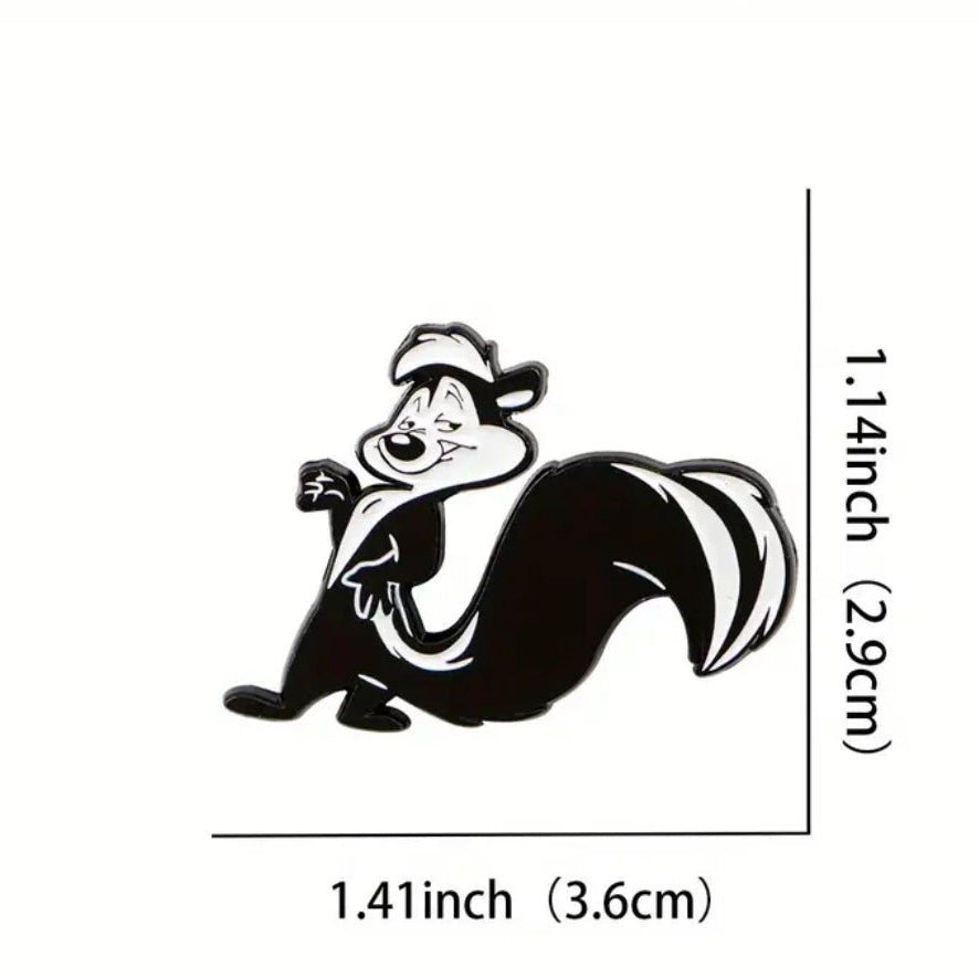 Cartoon Skunk Pin