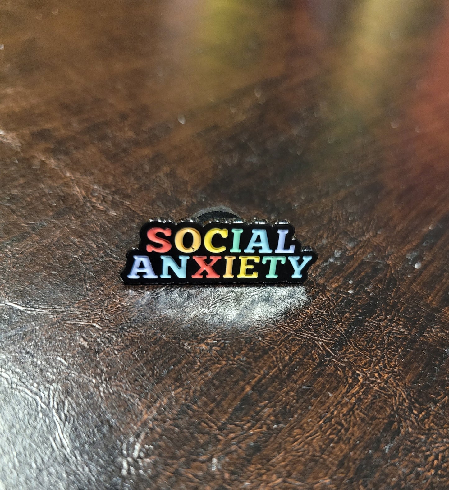 Social Anxiety Pin