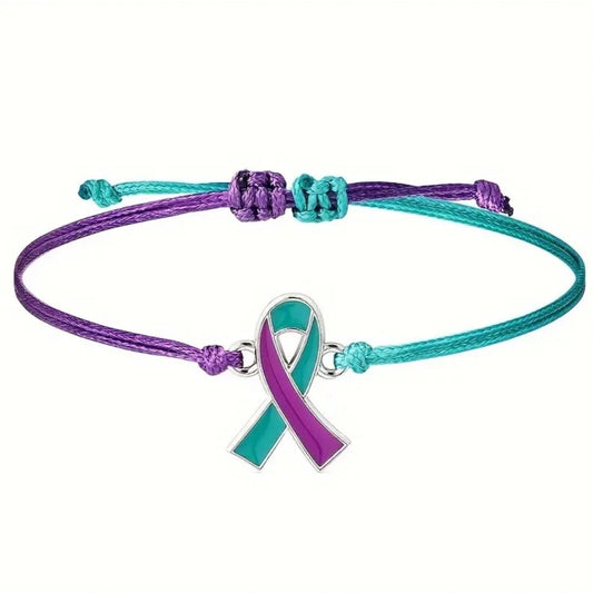 Suicide Awareness Pull Tie Bracelet