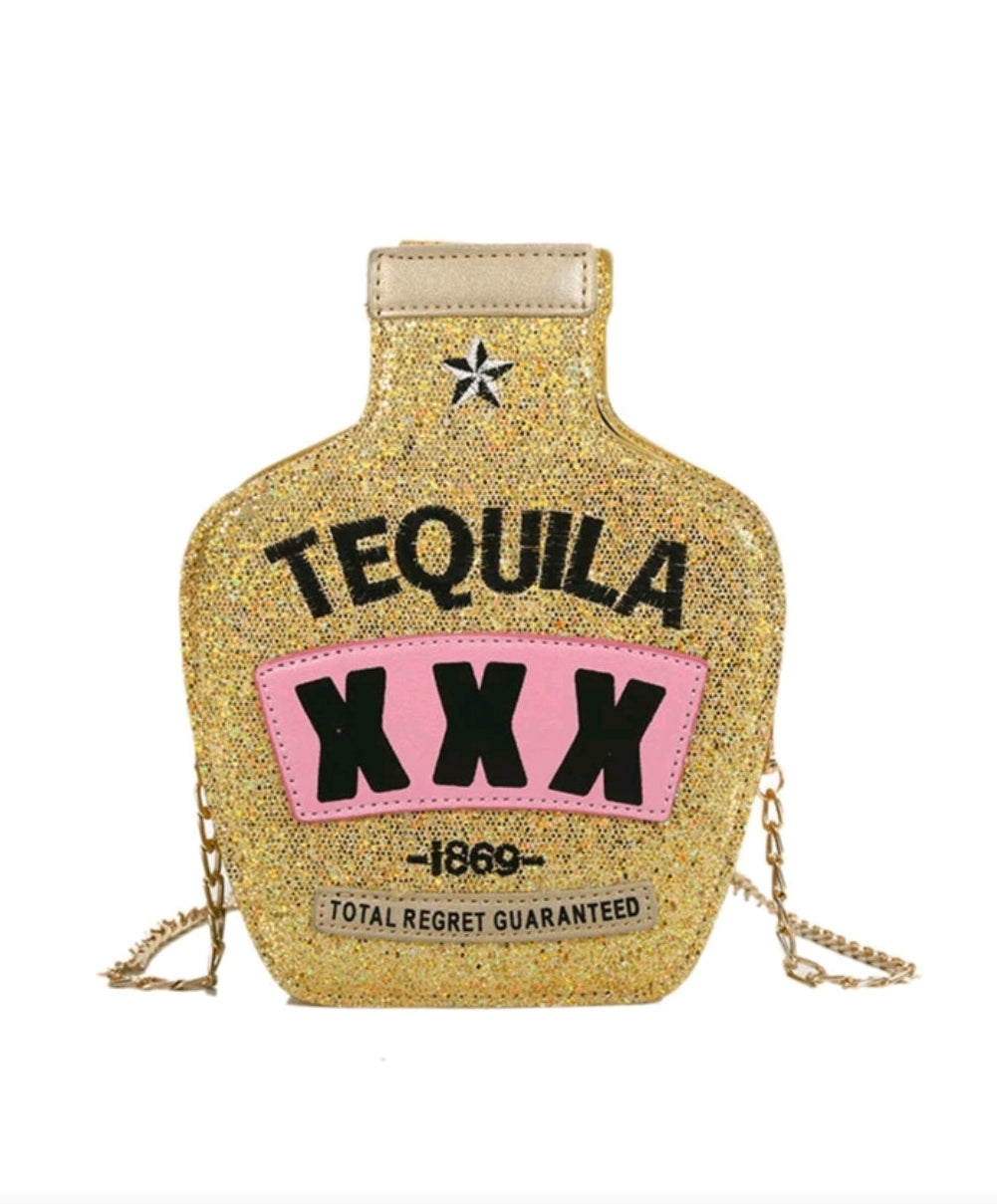 Liquor Bottle Novelty Purse