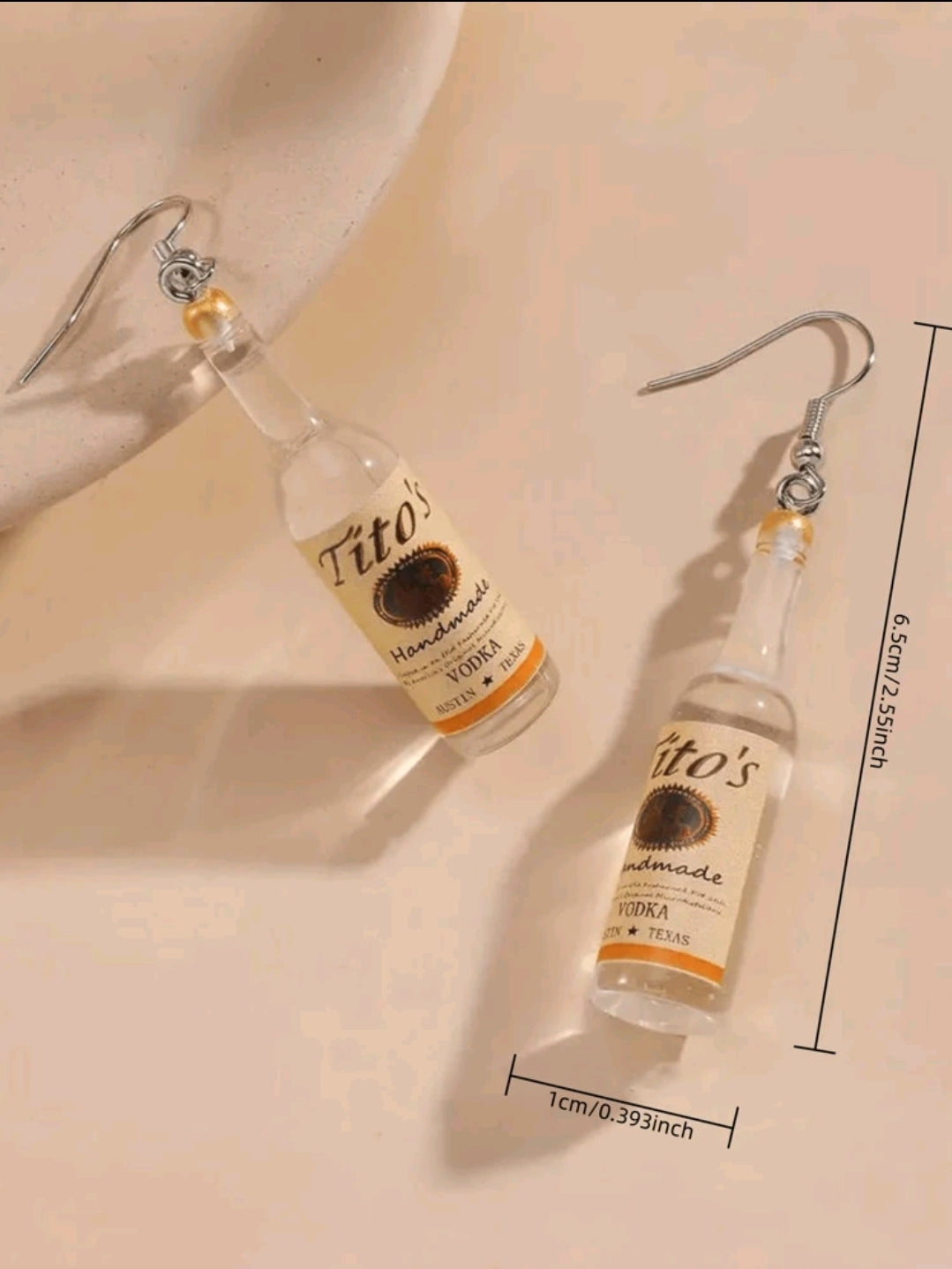 Tito Bottled Shaped Earrings